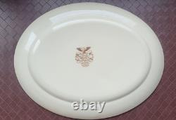 Vtg Johnson Bros Historic America Home for Thanksgiving Turkey Platter 20 Wide