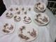 Vtg Johnson Bros The Old Mill Ironstone Transferware Dishes Service Set Of 43