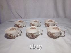 Vtg Johnson Bros THE OLD MILL Ironstone Transferware Dishes Service Set Of 43