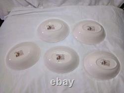Vtg Johnson Bros THE OLD MILL Ironstone Transferware Dishes Service Set Of 43