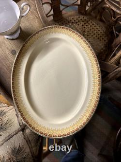 Vtg Johnson Bros Victorian Regal 116 pcs Dinner/Expresso Service for 12 Art Deco