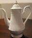 Vtg Johnson Brothers Richmond White 12 Coffee Pot Made In England Euc