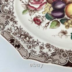 Windsor Ware Johnson Bros England Harvest Fruit Large Oval Platter 20 Vintage