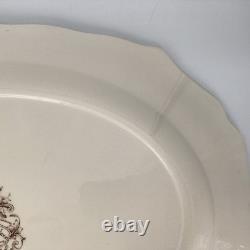 Windsor Ware Johnson Bros England Harvest Fruit Large Oval Platter 20 Vintage
