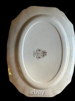 Windsor Ware Johnson Bros England Harvest Fruit Large Oval Platter 20 Vintage