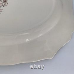 Windsor Ware Johnson Bros England Harvest Fruit Large Oval Platter 20 Vintage
