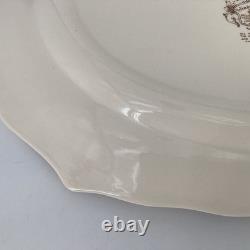 Windsor Ware Johnson Bros England Harvest Fruit Large Oval Platter 20 Vintage