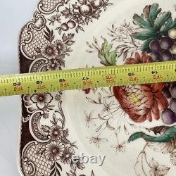 Windsor Ware Johnson Bros England Harvest Fruit Large Oval Platter 20 Vintage