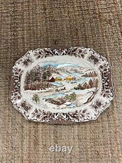 Winter Holiday by JOHNSON BROTHERS 20 Oval Serving Platter